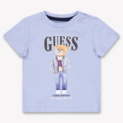 Guess Baby Boys T-Shirt In Light Blue