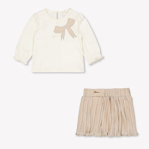 Guess Baby Girls Set In Beige