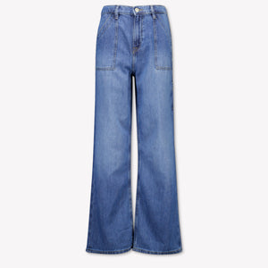 Guess Kids Girls Jeans In Blue