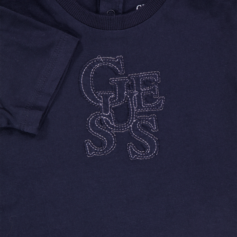 Guess Baby Boys T-Shirt In Navy