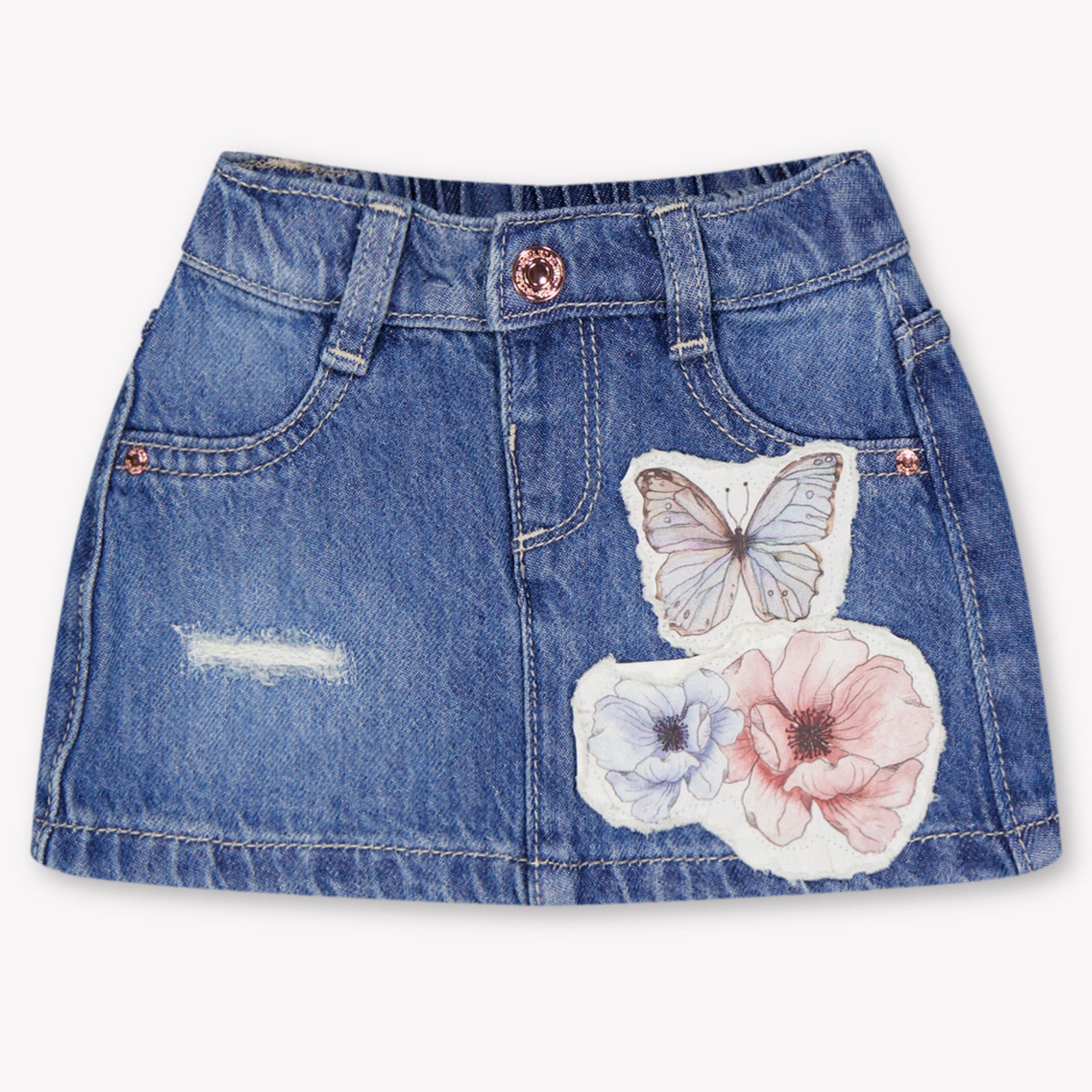 Guess Baby Girls Skirt In Blue