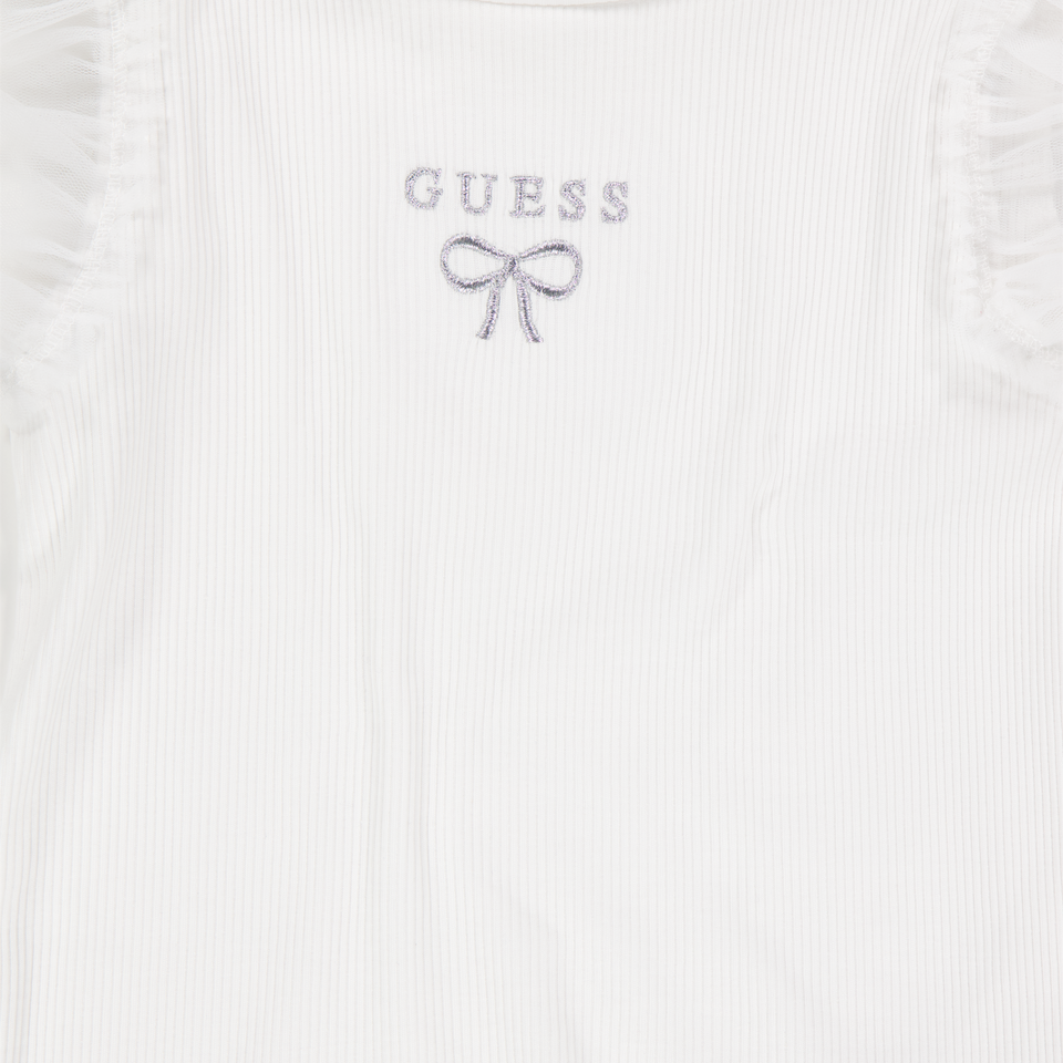 Guess Kids Girls T-Shirt In White
