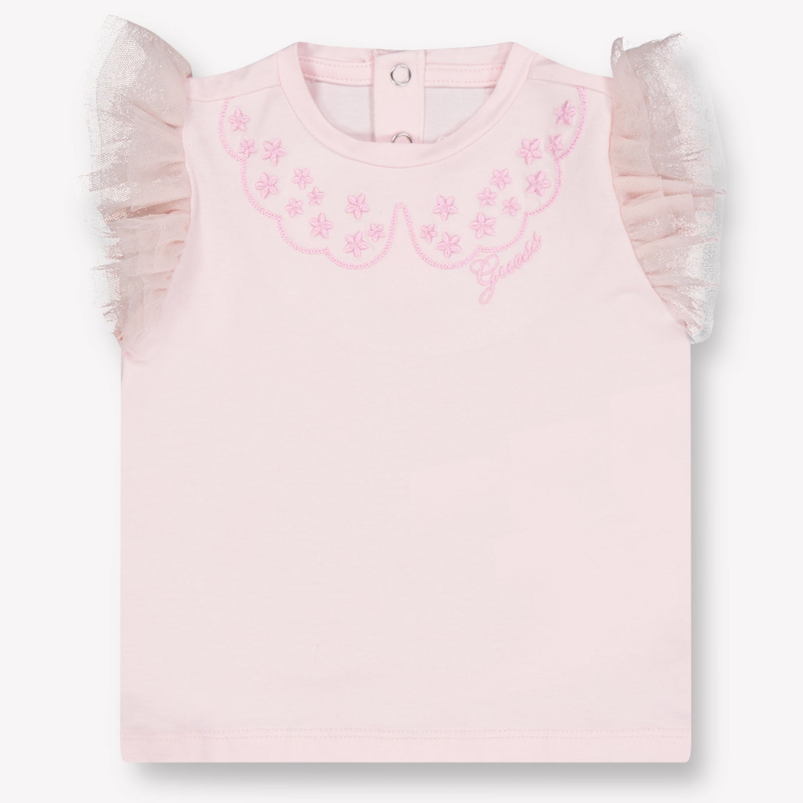 Guess Baby Girls T-Shirt In Light Pink