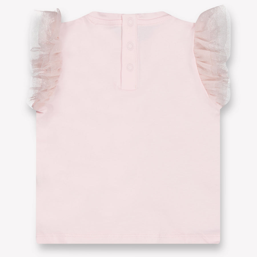 Guess Baby Meisjes T-Shirt In Licht Roze