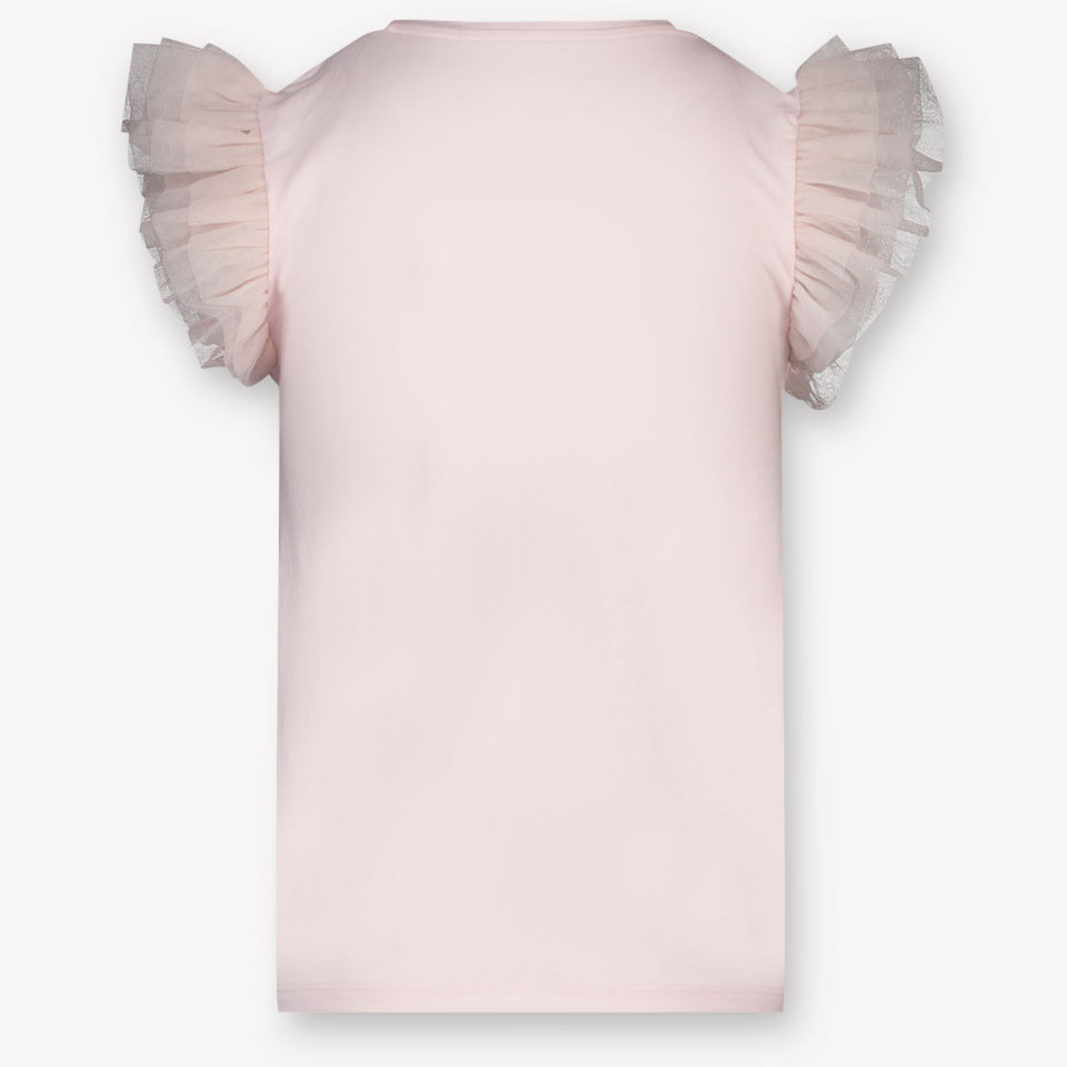 Guess Kids Girls T-Shirt In Light Pink