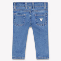 Guess Baby Girls Jeans In Blue