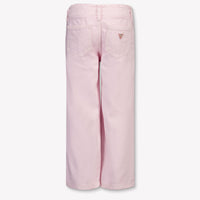 Guess Kids Girls Jeans In Light Pink