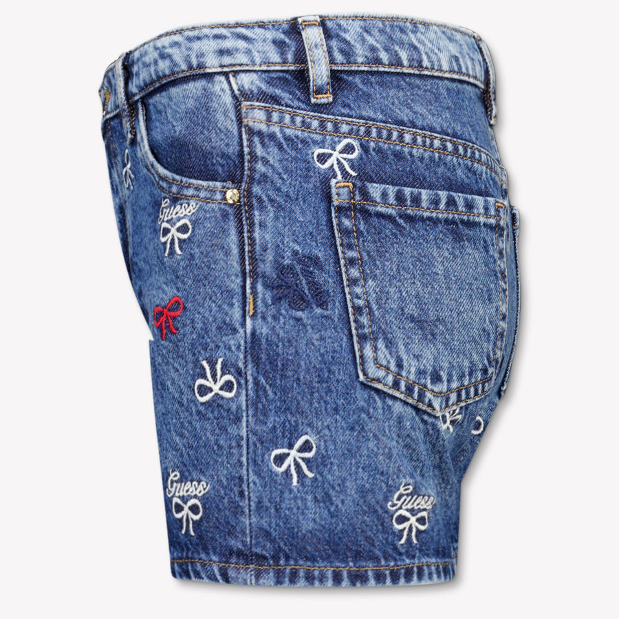 Guess Kinder Meisjes Shorts In Blauw