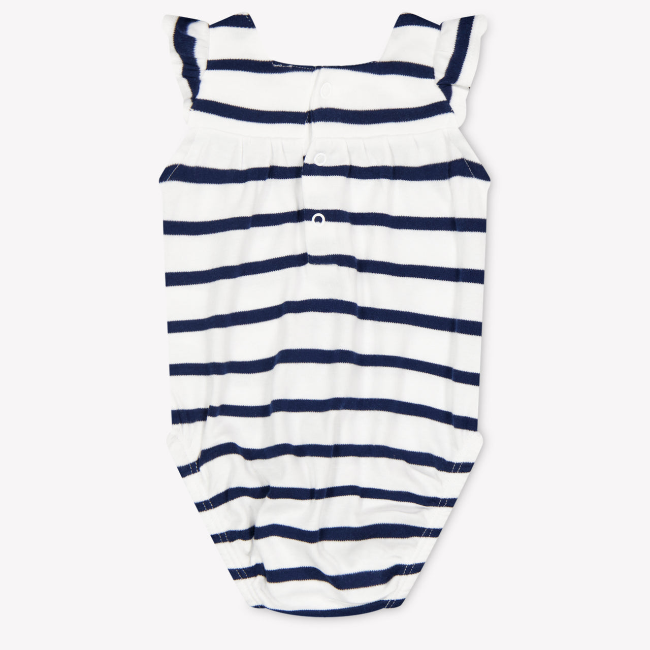 Guess Baby Girls Romper In Navy