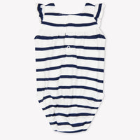 Guess Baby Girls Romper In Navy