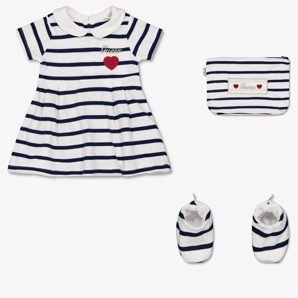 Guess Baby Meisjes Jurk In Navy