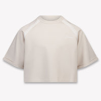 Guess Kids Girls T-Shirt In Light Beige