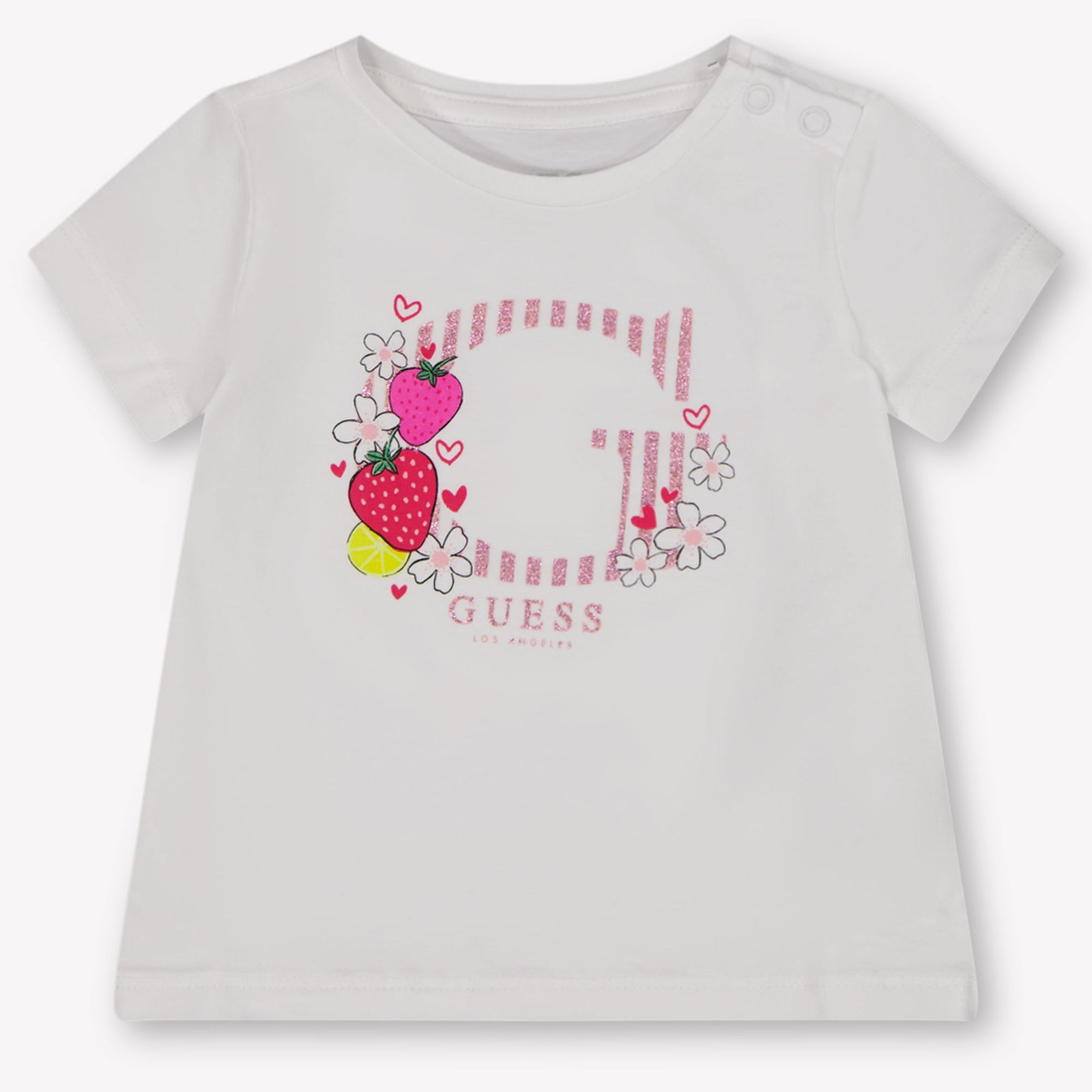 Guess Baby Girls T-Shirt In White