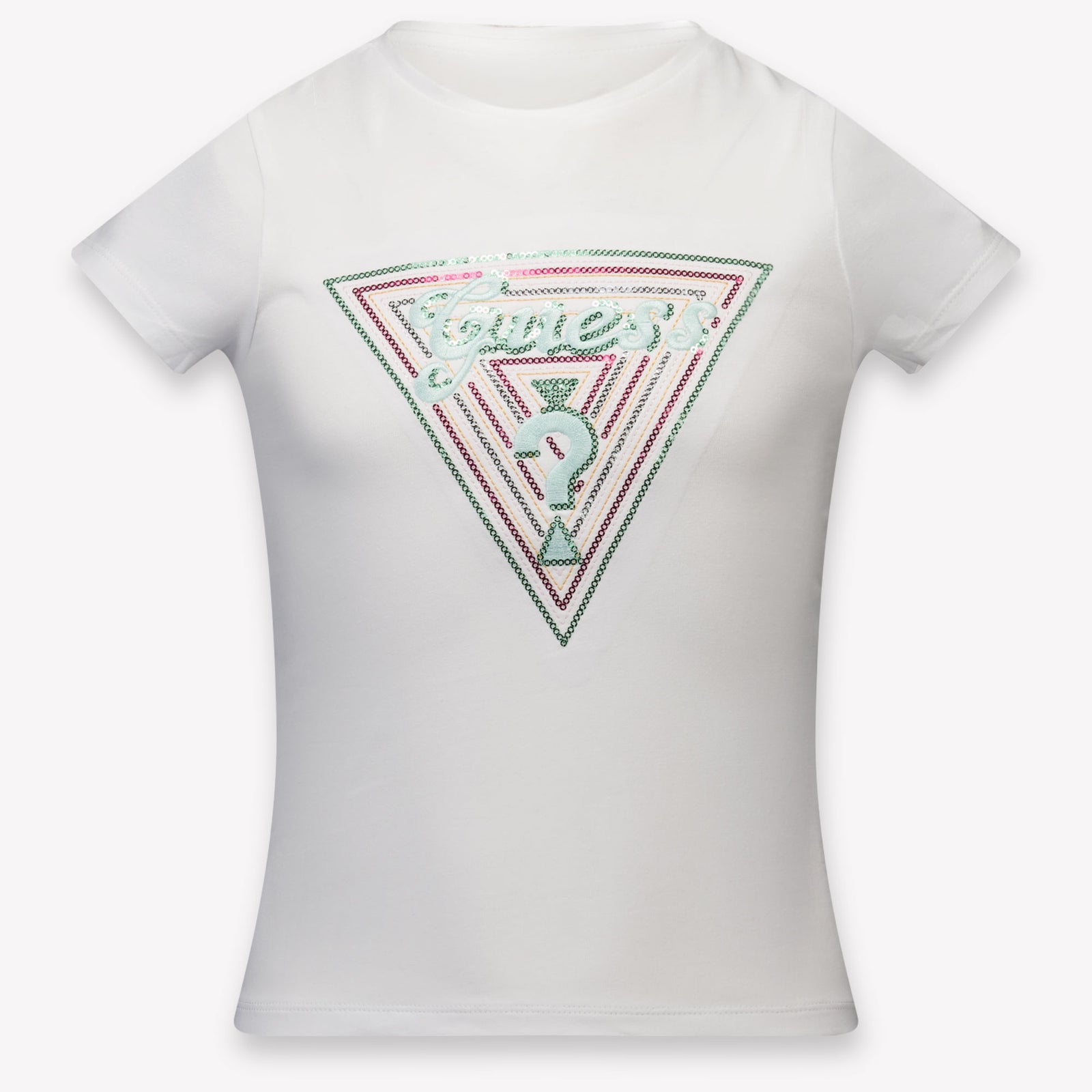 Guess Kinder Meisjes T-Shirt In Wit