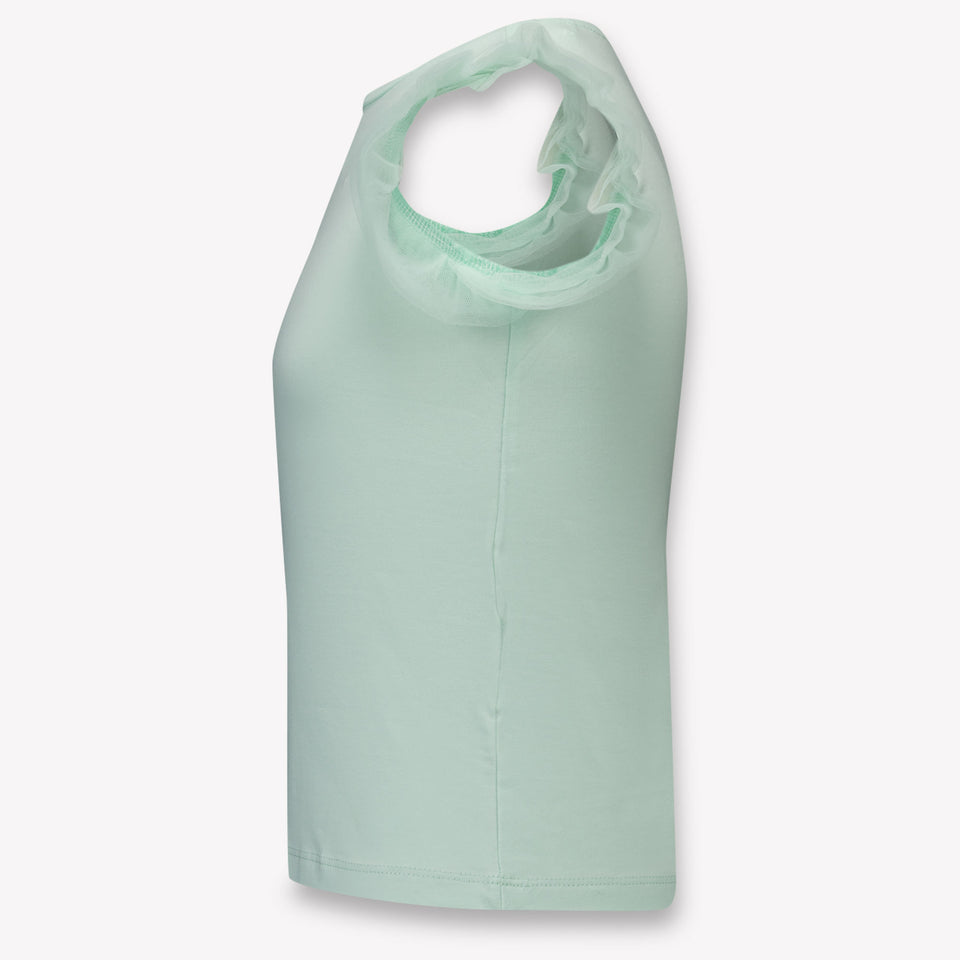 Guess Kids Girls T-Shirt In Mint