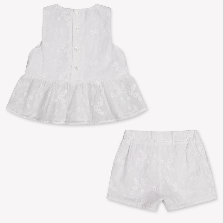 Guess Baby Girls Set In White