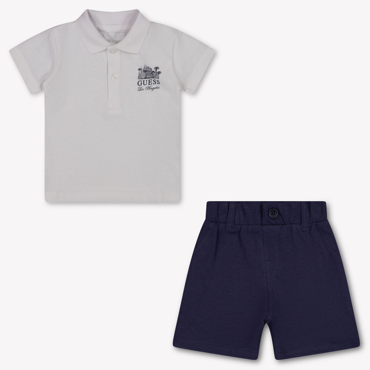 Guess Baby Boys Set In White