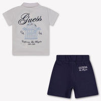 Guess Baby Boys Set In White
