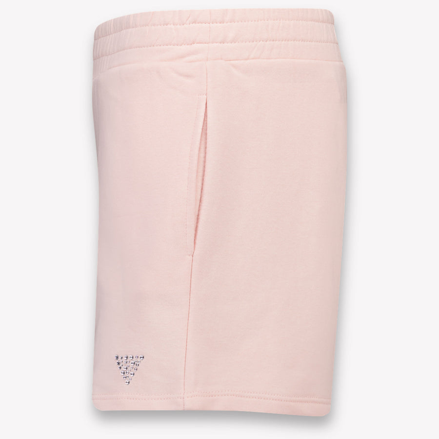 Guess Kinder Meisjes Shorts In Licht Roze