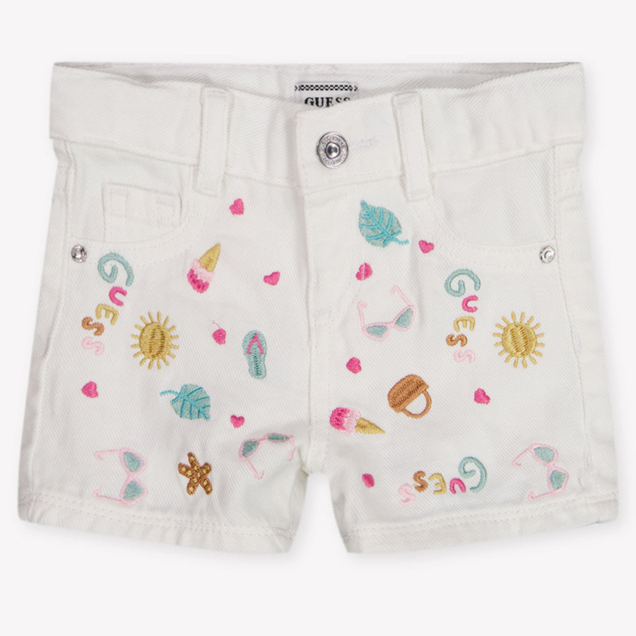 Guess Baby Girls Short in Pink