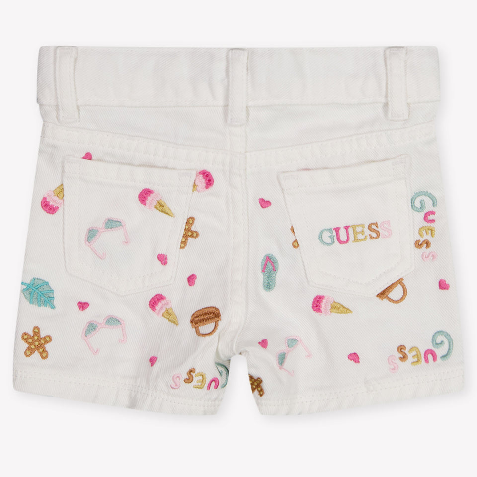 Guess Baby Meisjes Shorts In Roze