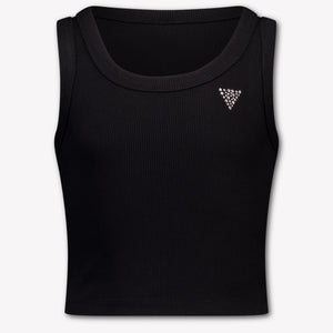 Guess Kids Girls T-Shirt In Black