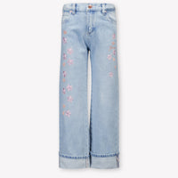 Guess Kids Girls Jeans In Light Blue