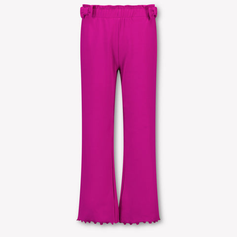 Guess Kids Girls Pants In Fuchsia