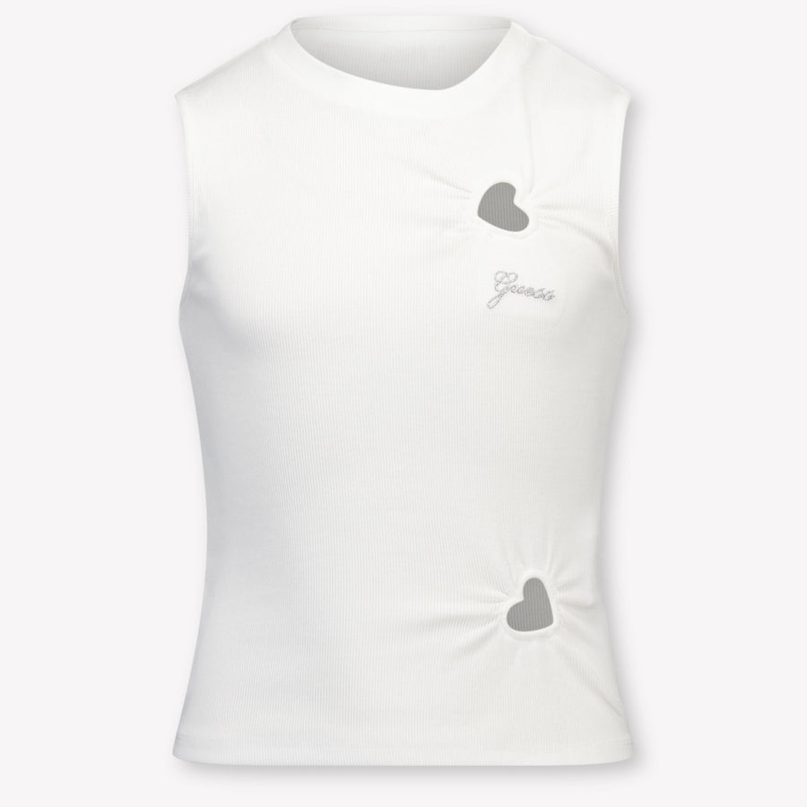 Guess Kinder Meisjes T-Shirt In Wit