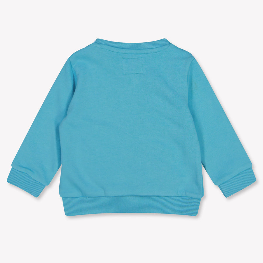 Guess Baby Boys Sweater In Turquoise