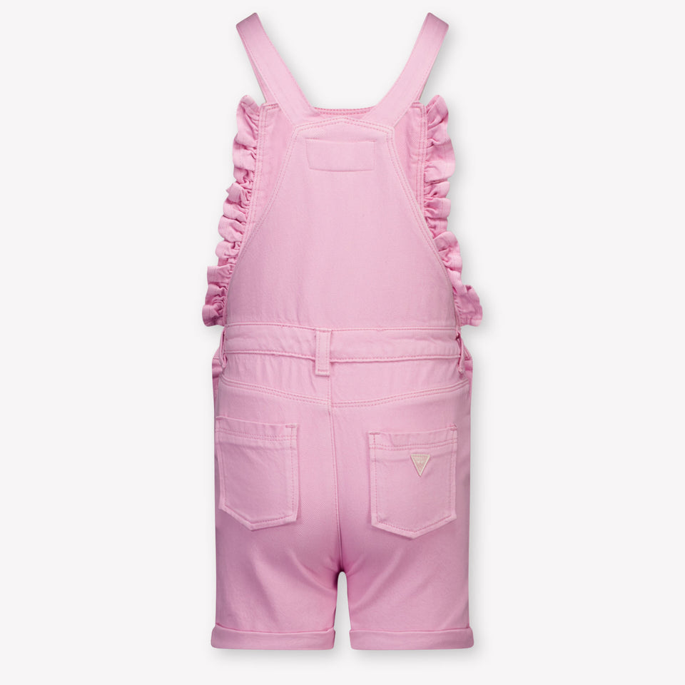 Guess Kids Girls Shorts In Pink