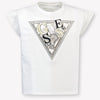 Guess Kinder Meisjes T-Shirt In Wit