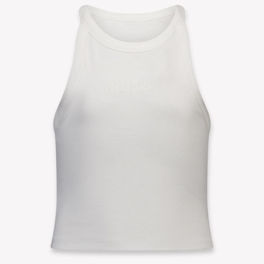 Guess Kinder Meisjes T-Shirt In Wit