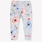 Guess Baby Meisjes Legging In Licht Blauw