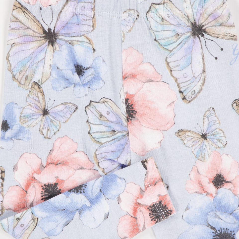 Guess Baby Meisjes Legging In Licht Blauw