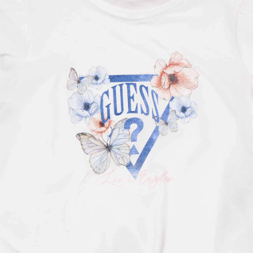 Guess Baby Girls T-Shirt In White