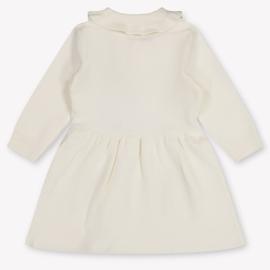 Guess Baby Meisjes Jurk In Off White