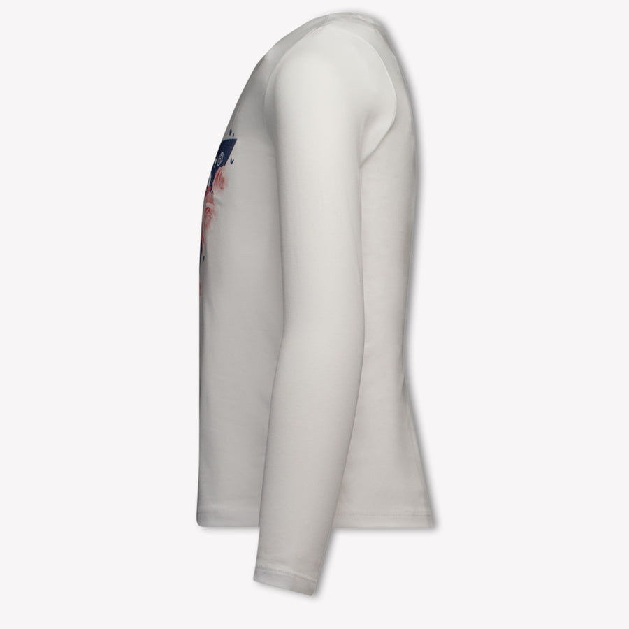 Guess Kinder Meisjes T-Shirt In Wit