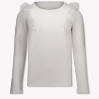 Guess Kinder Meisjes T-Shirt In Wit