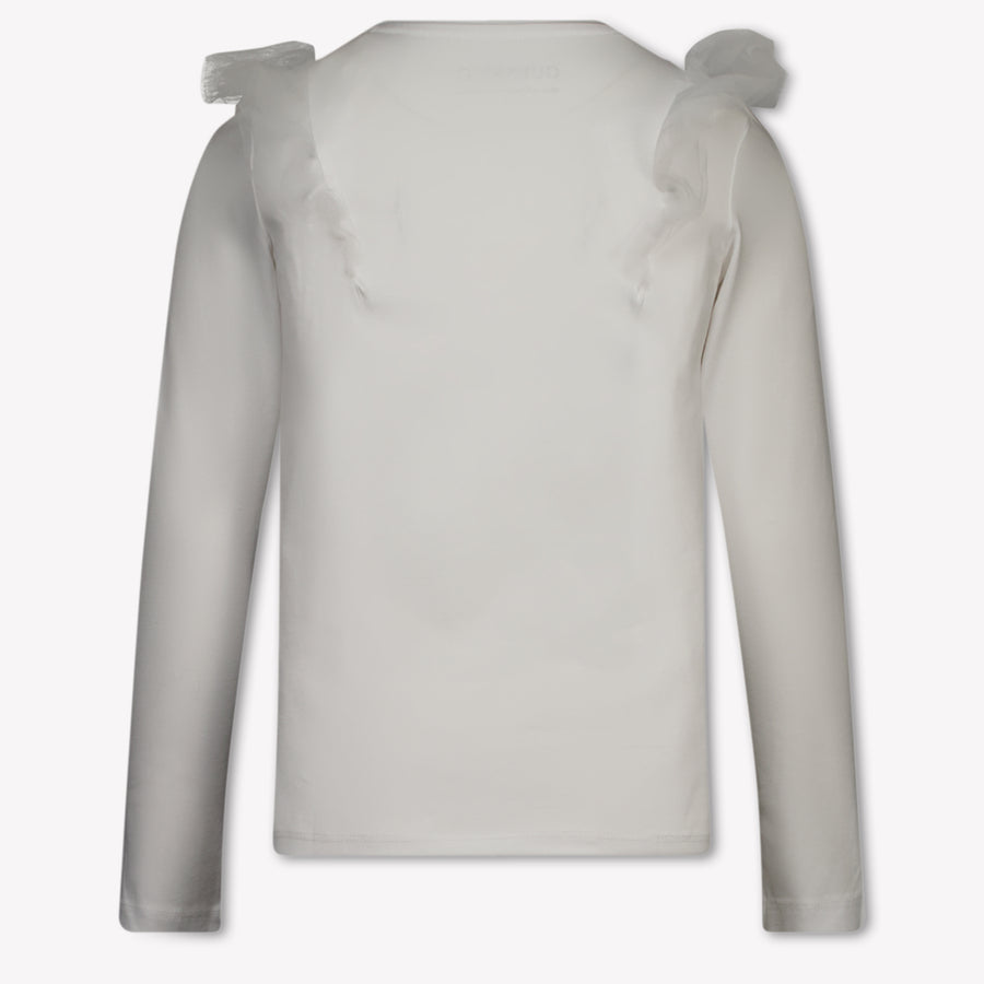 Guess Kinder Meisjes T-Shirt In Wit