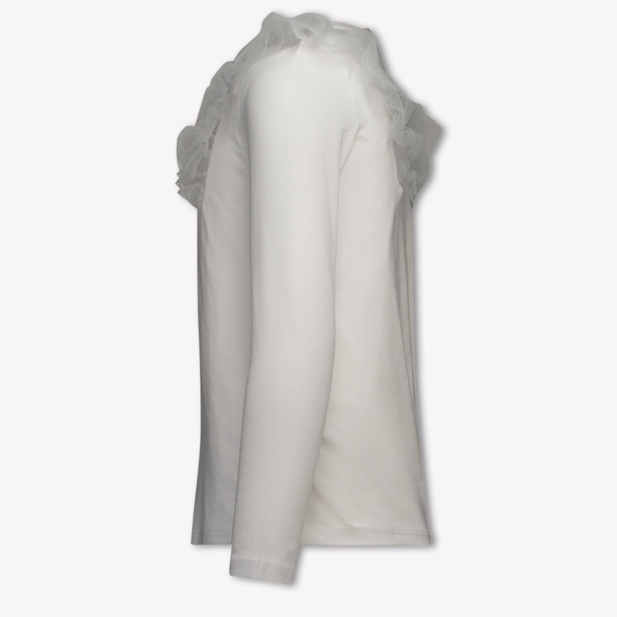 Guess Kinder Meisjes T-Shirt In Wit