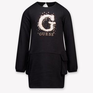Guess Kids Girls Dress In Black