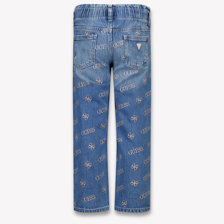 Guess Kids Girls Jeans In Blue