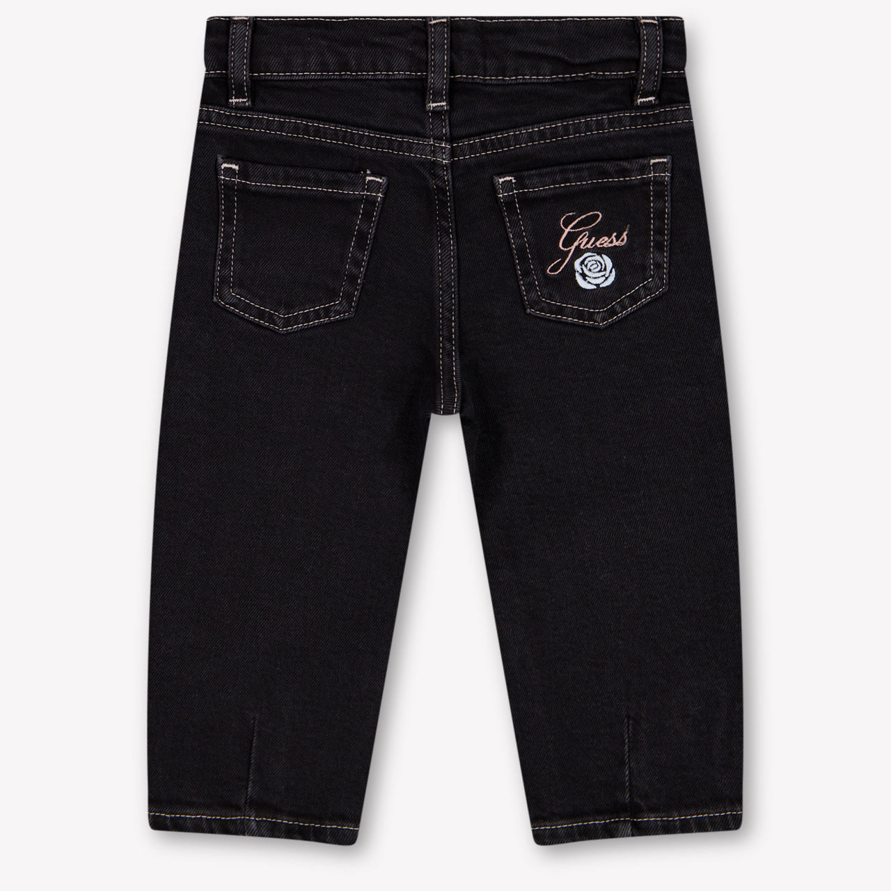 Guess Baby Girls Jeans In Black