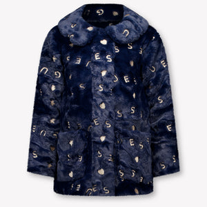 Guess Kids Girls Jackets In Navy