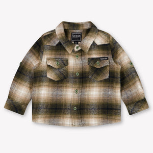 Guess Baby Boys Blouse In Beige