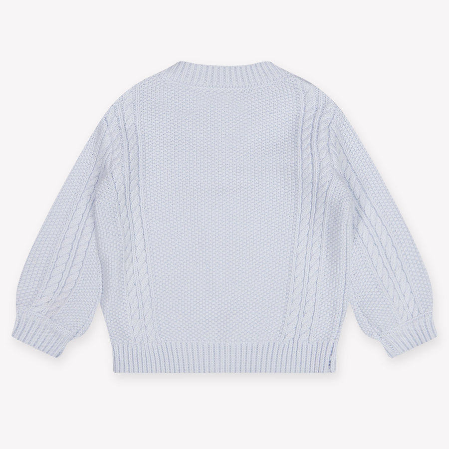 Guess Baby Girls Sweater In Light Blue