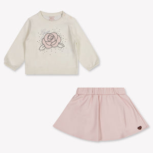 Guess Baby Meisjes Setje In Licht Roze