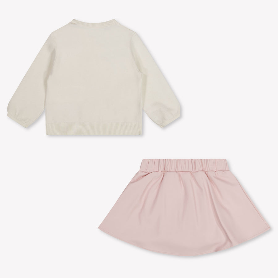 Guess Baby Meisjes Setje In Licht Roze