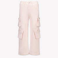 Guess Kids Girls Pants In Light Pink